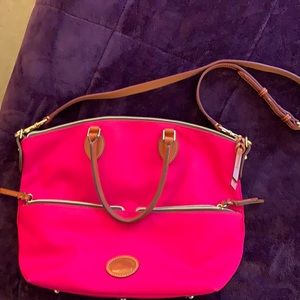 Dooney and Bourke nylon large pocket satchel